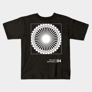 The Cult / Minimalist Style Graphic Artwork Design Kids T-Shirt